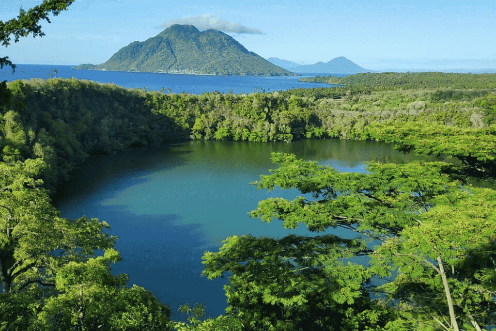 Best Road Trips in Indonesia Lake Tolire Maluku